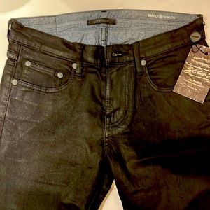 Stitches men’s black jeans barfly slim leg